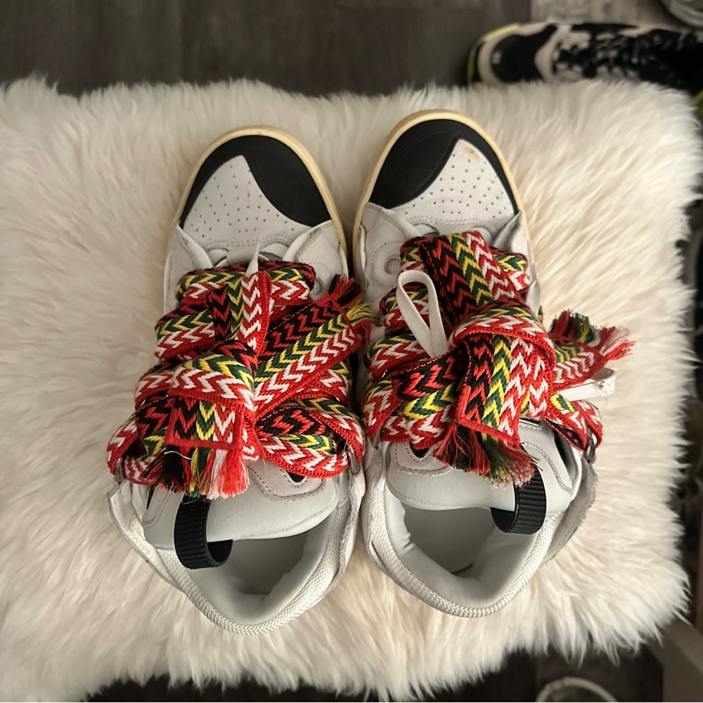 Lanvin Curb Lace up sneakers